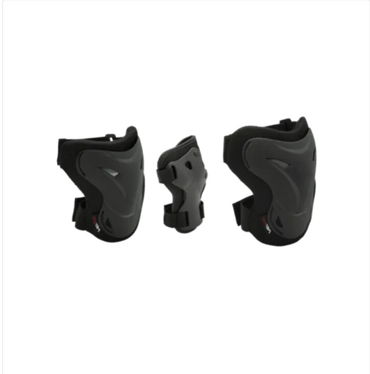 SEBA E3 80 PREMIUM Black 2025 Beginner Skate Bundle – Skates + Protection